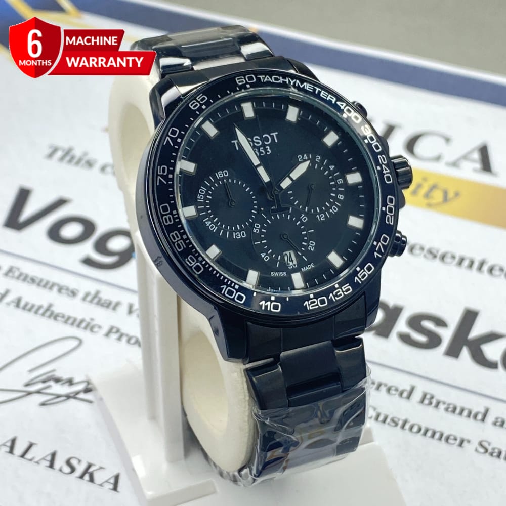 TST-Style Chronograph Sports Watch – Premium Stainless Steel