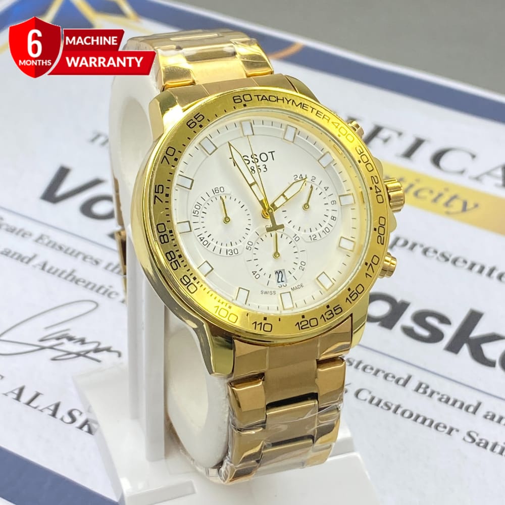 TST-Style Chronograph Sports Watch – Premium Stainless Steel