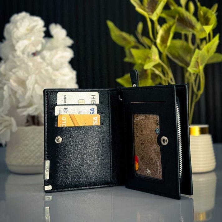 Rovell Classic PU Leather Wallet – Minimal Bi-Fold Design