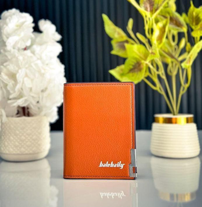 Rovell Classic PU Leather Wallet – Minimal Bi-Fold Design