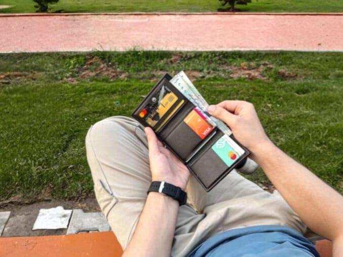 Premium Multicolor Leather Wallet – Stylish & Functional Design