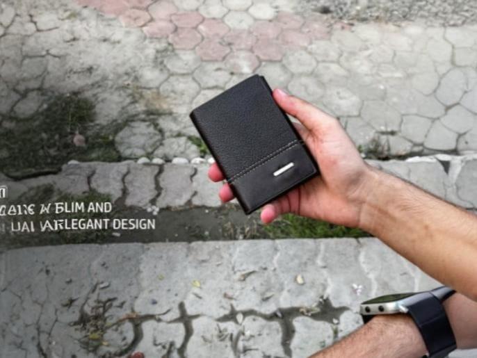 Premium Multicolor Leather Wallet – Stylish & Functional Design