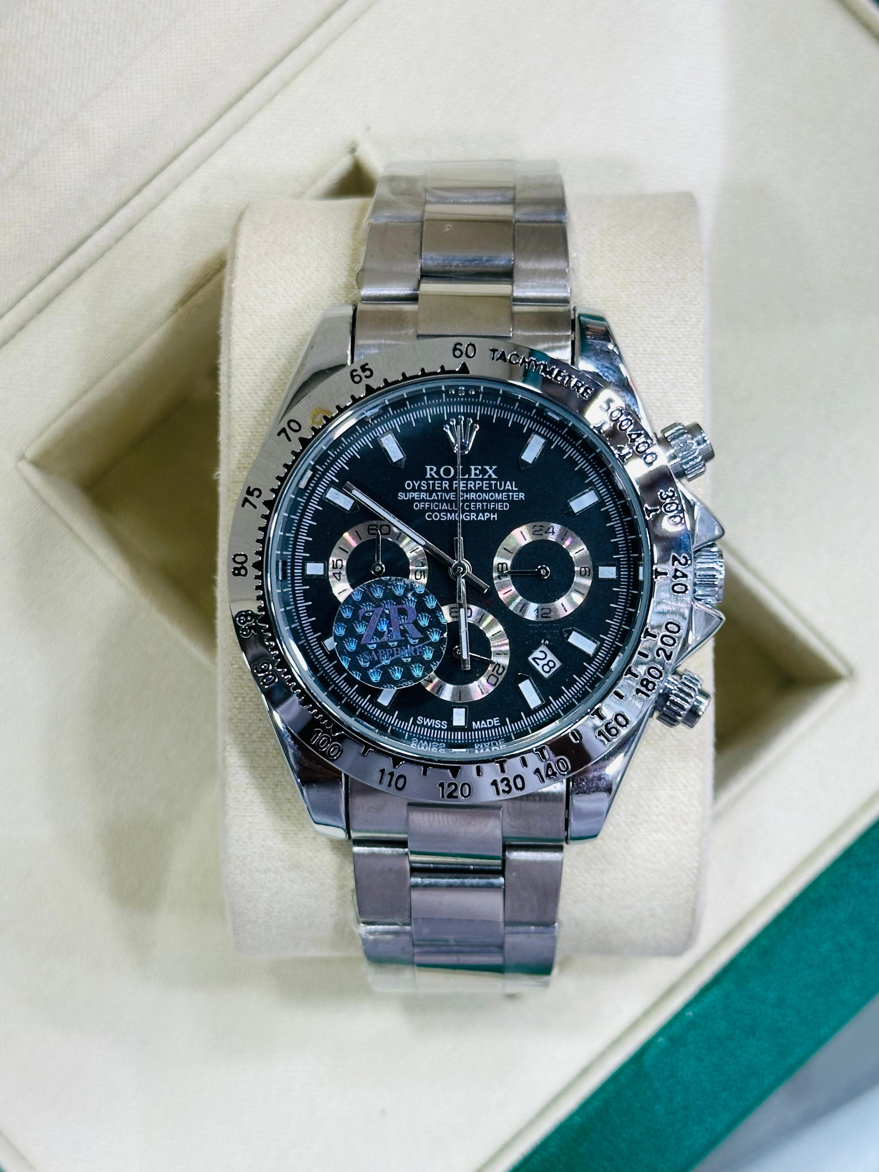 ROVELL RLX-Style Chronograph | Luxury Sport Look