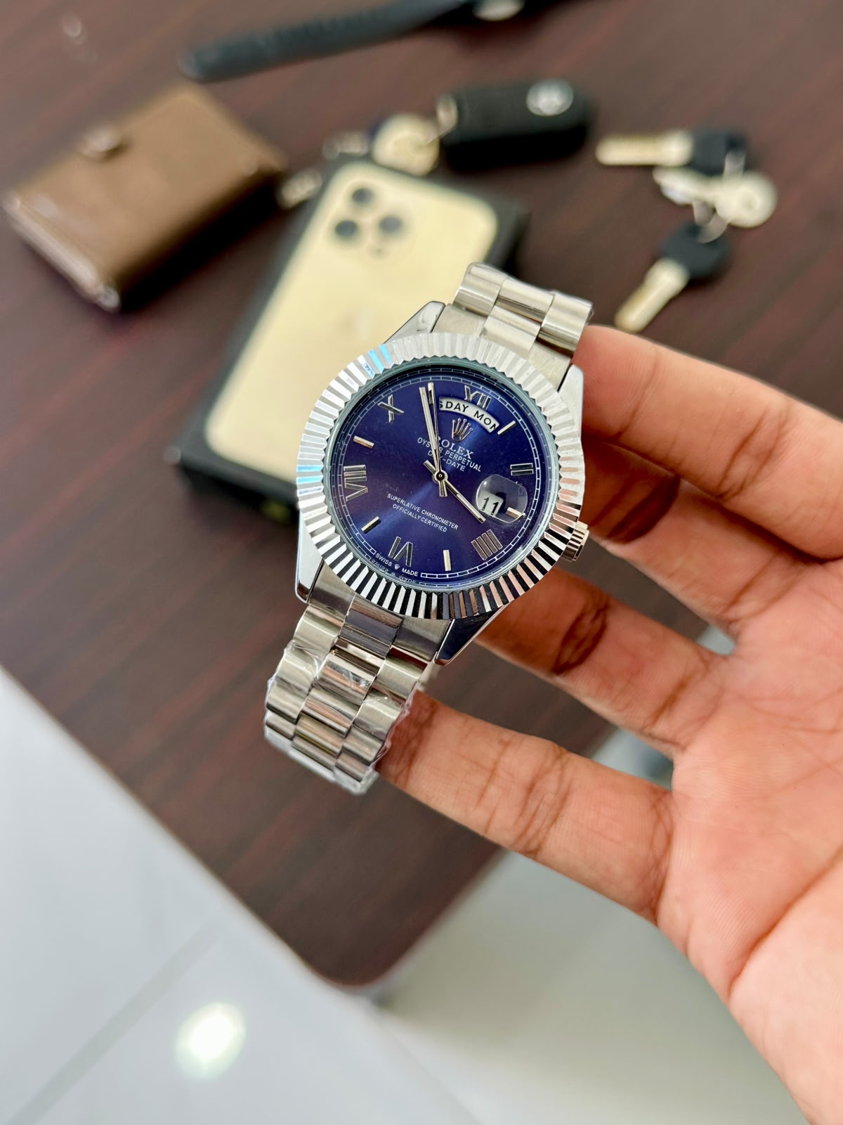 ROVELL RLX DAYDATE | ALLOW TO OPEN – CHECK BEFORE PAYMENT!