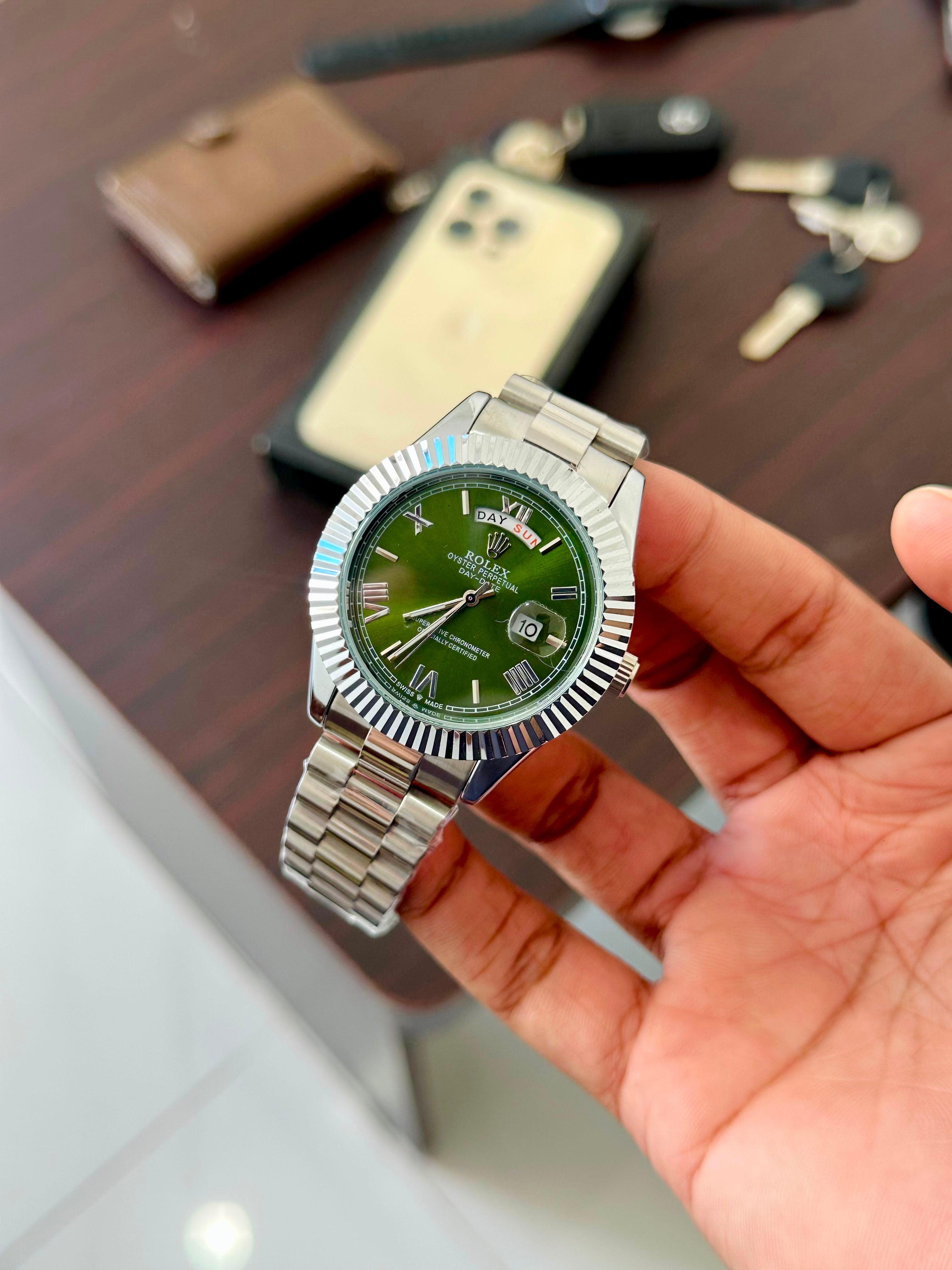 ROVELL RLX DAYDATE | ALLOW TO OPEN – CHECK BEFORE PAYMENT!