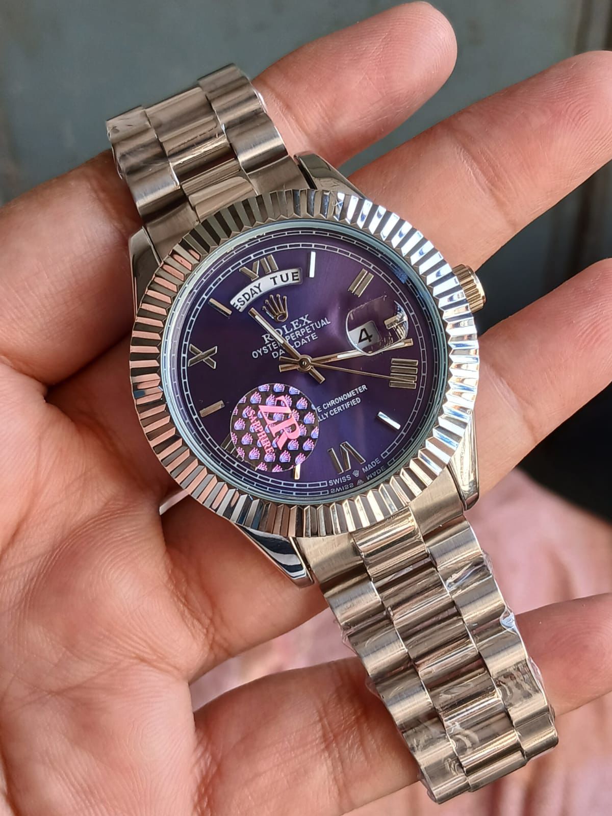 ROVELL RLX DAYDATE | ALLOW TO OPEN – CHECK BEFORE PAYMENT!